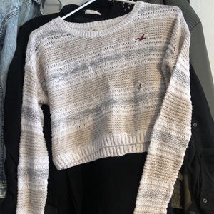 Hollister Knitted Crop Sweater